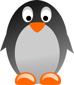 Cartoon Penguin Graphic