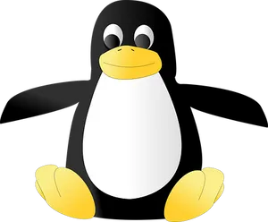 Cartoon Penguin Graphic