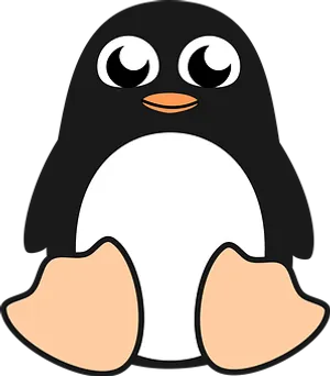 Cartoon Penguin Graphic