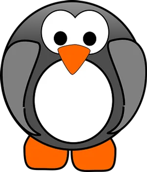 Cartoon Penguin Graphic