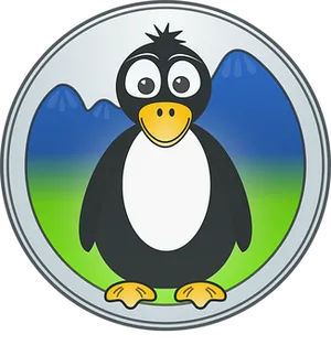 Cartoon Penguin Icon