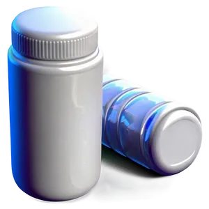 Cartoon Pill Bottle PNG 05252024 PNG