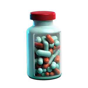 Cartoon Pill Bottle Png 49 PNG image