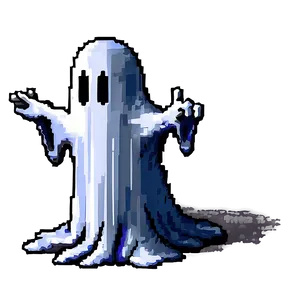 Cartoon Pixelated Ghost Png 11 PNG image