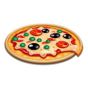 Cartoon Pizza Emoji Png 14 PNG image