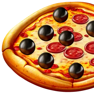 Cartoon Pizza Emoji Png Bfj53 PNG image