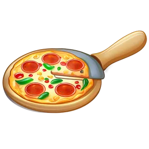Cartoon Pizza In Oven PNG 93 PNG