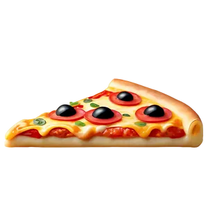 Cartoon Pizza With Face Png 06272024 PNG image