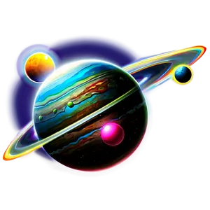 Cartoon Planets Png Odj35 PNG image