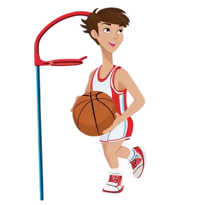 Cartoon Playing Basketball Png 94 PNG image