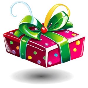 Cartoon Present PNG Deo