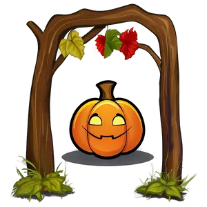 Cartoon Pumpkin Clipart Png Rgt60 PNG image