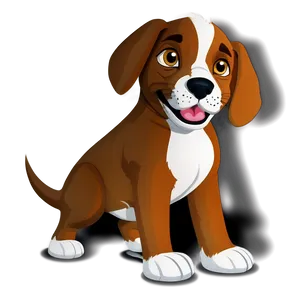 Cartoon Puppy PNG Kbb2
