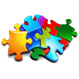 Cartoon Puzzle Pieces Png Kou7 PNG image