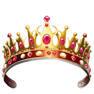 Cartoon Queen Crown Png 64 PNG image