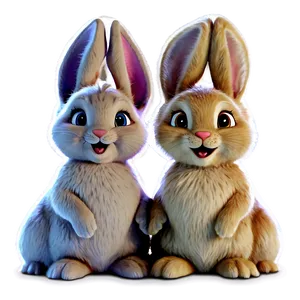 Cartoon Rabbit PNG Bie
