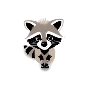 Cartoon Raccoon Character Png Tka20 PNG image