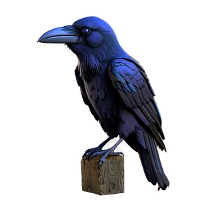 Cartoon Raven PNG Dqj