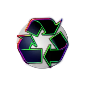 Cartoon Recycle Logo Png 06212024 PNG image