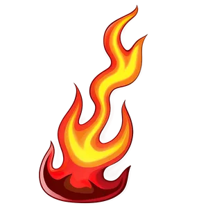 Cartoon Red Fire PNG 06252024 PNG