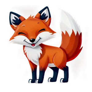 Cartoon Red Fox PNG 06242024 PNG