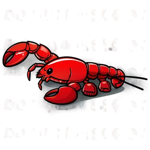 Cartoon Red Lobster Clipart Png Uey PNG image