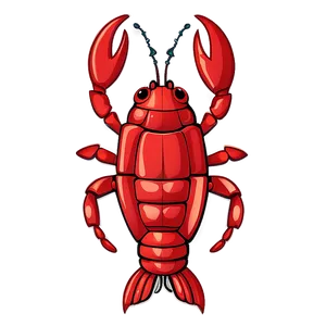 Cartoon Red Lobster Clipart Png Xvj PNG image