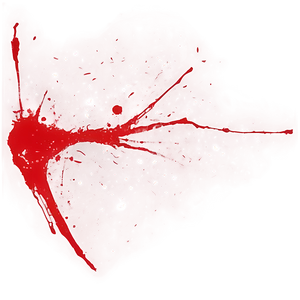 Cartoon Red Splatter PNG Gak23 PNG