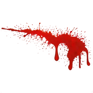 Cartoon Red Splatter PNG Gfg27 PNG