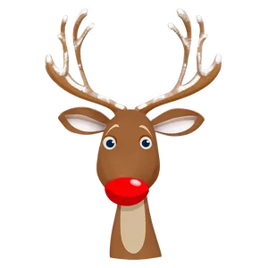 Cartoon Reindeer Png Aeq PNG image