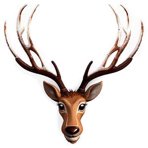 Cartoon Reindeer PNG Jdv