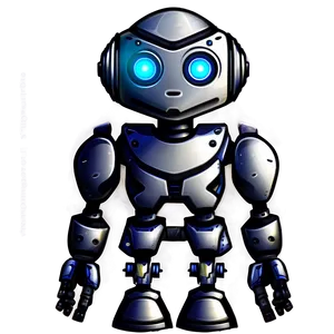 Cartoon Robots PNG Jta