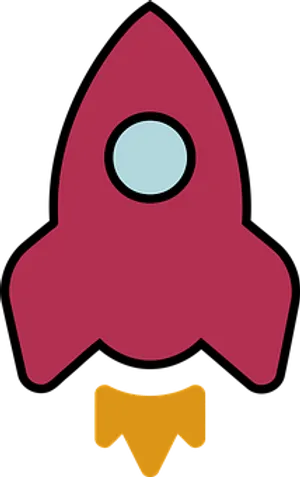 Cartoon Rocket Clipart