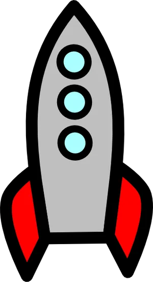 Cartoon Rocket Graphic PNG image