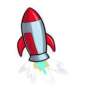 Cartoon Rocket Png 06252024 PNG image