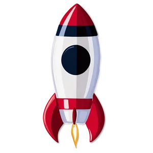 Cartoon Rocket Sticker Png 62 PNG image