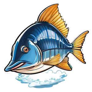 Cartoon Sailfish Drawing Png 70 PNG image