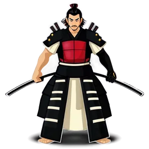 Cartoon Samurai Png 05212024 PNG image