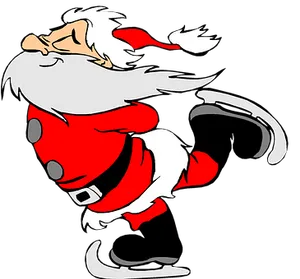 Cartoon Santa Claus Profile