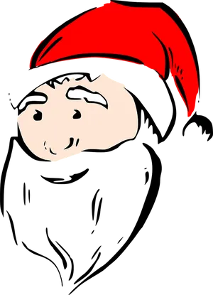 Cartoon Santa Hat Character PNG image