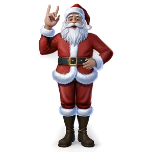 Cartoon Santa Outfit PNG Gcf84 PNG