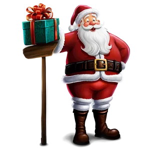 Cartoon Santa PNG 05042024