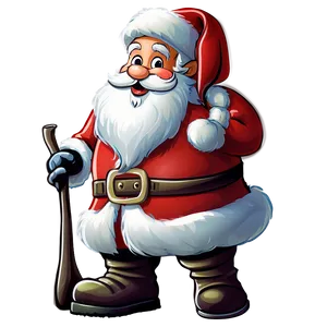Cartoon Santa PNG 39