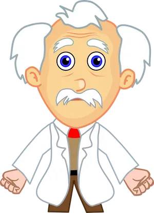 Cartoon Scientist Character.png PNG image