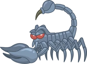 Cartoon Scorpion Character PNG image