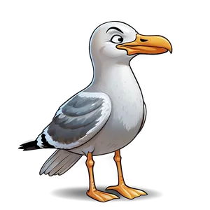 Cartoon Seagull Png 05242024 PNG image