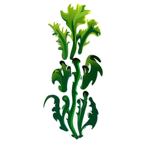 Cartoon Seaweed Image PNG Lry
