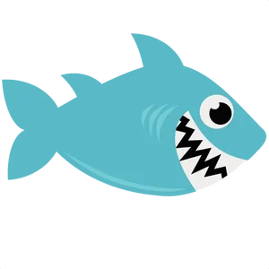 Cartoon Shark Graphic