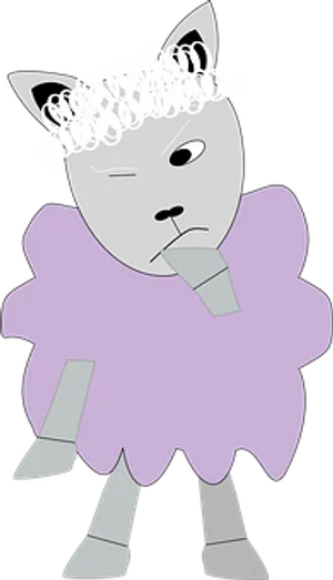 Cartoon Sheep Illustration