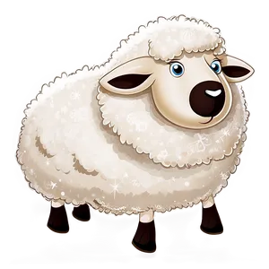 Cartoon Sheep In Snow PNG Xql72 PNG